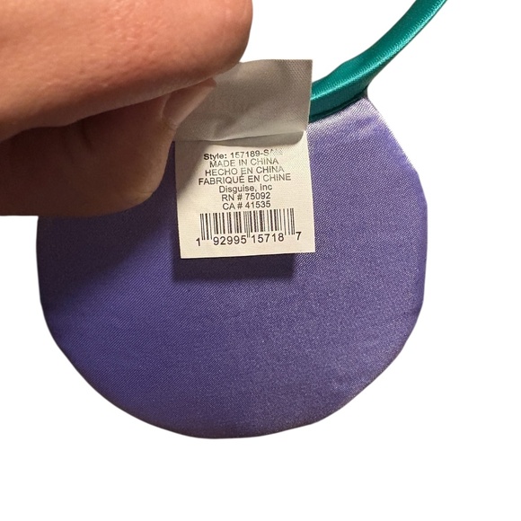 Disney Princess The Little Mermaid Ariel Mickey Mouse Ears Headband - Bow - Picture 4 of 5